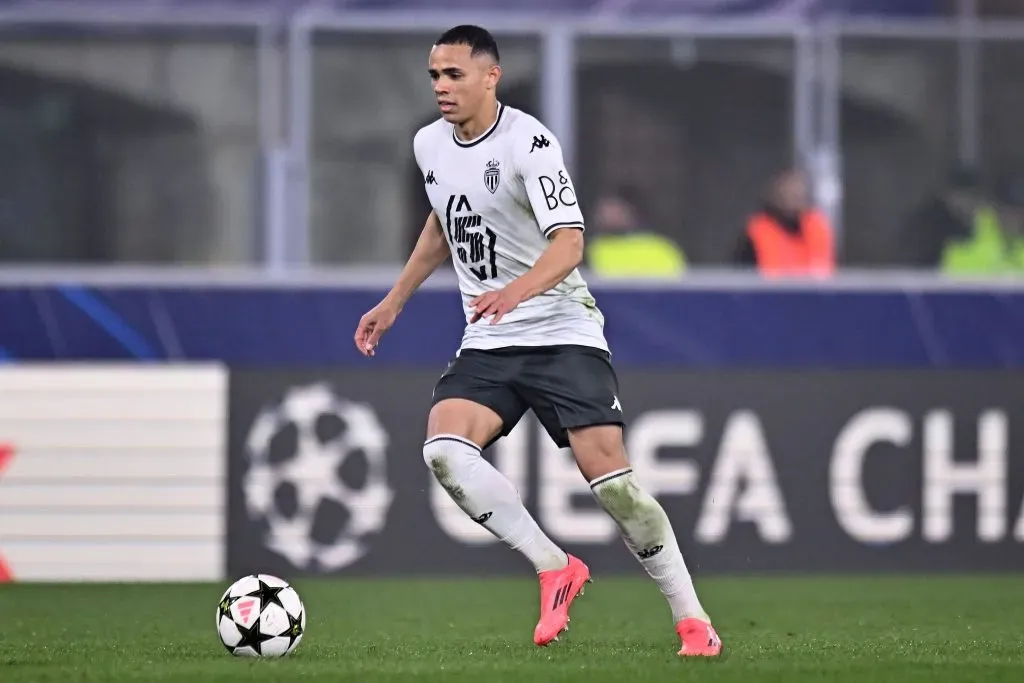 Vanderson em campo com o Monaco (Photo by Alessandro Sabattini/Getty Images)