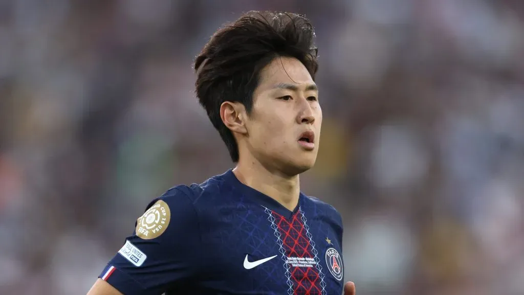 Lee Kang-in, jogador do PSG. Foto: Stu Forster/Getty Images