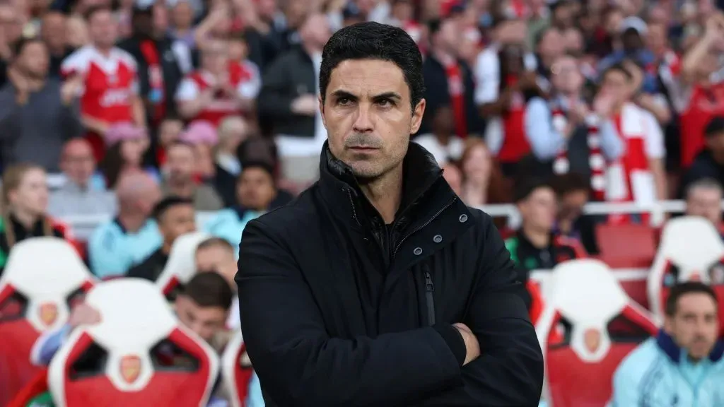 Arteta, técnico do Arsenal