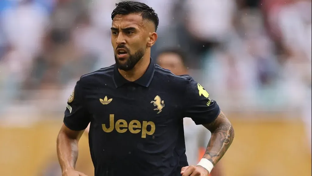 Nico González em jogo da Juventus. Foto: Michael Reaves/Getty Images