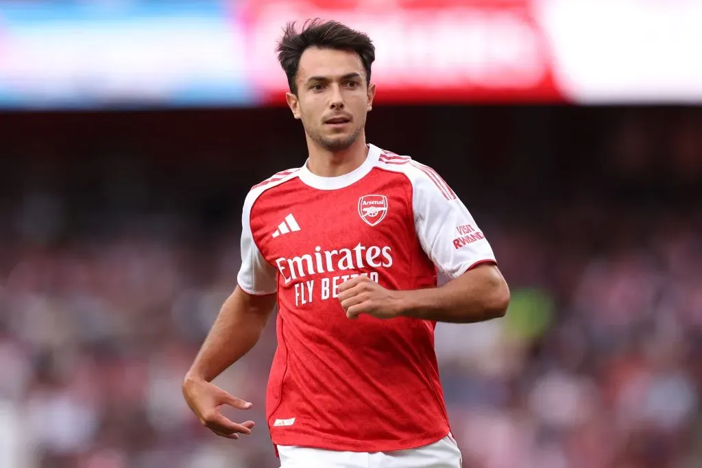 Zubimendi em campo pelo Arsenal – Photo by Justin Setterfield/Getty Images
