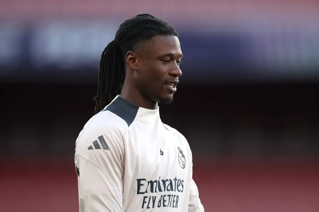 Camavinga é um dos principais jogadores do Real Madrid. (Photo by Alex Davidson/Getty Images)