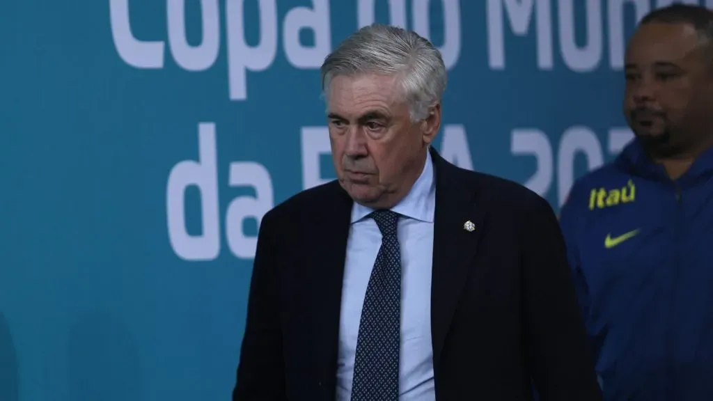 Ancelotti, técnico da Seleção Brasileira
