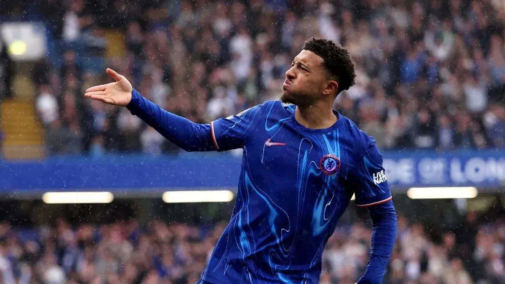 Sancho fez alguns bons jogos com a camisa do Chelsea. Foto: Harry Murphy/Getty Images