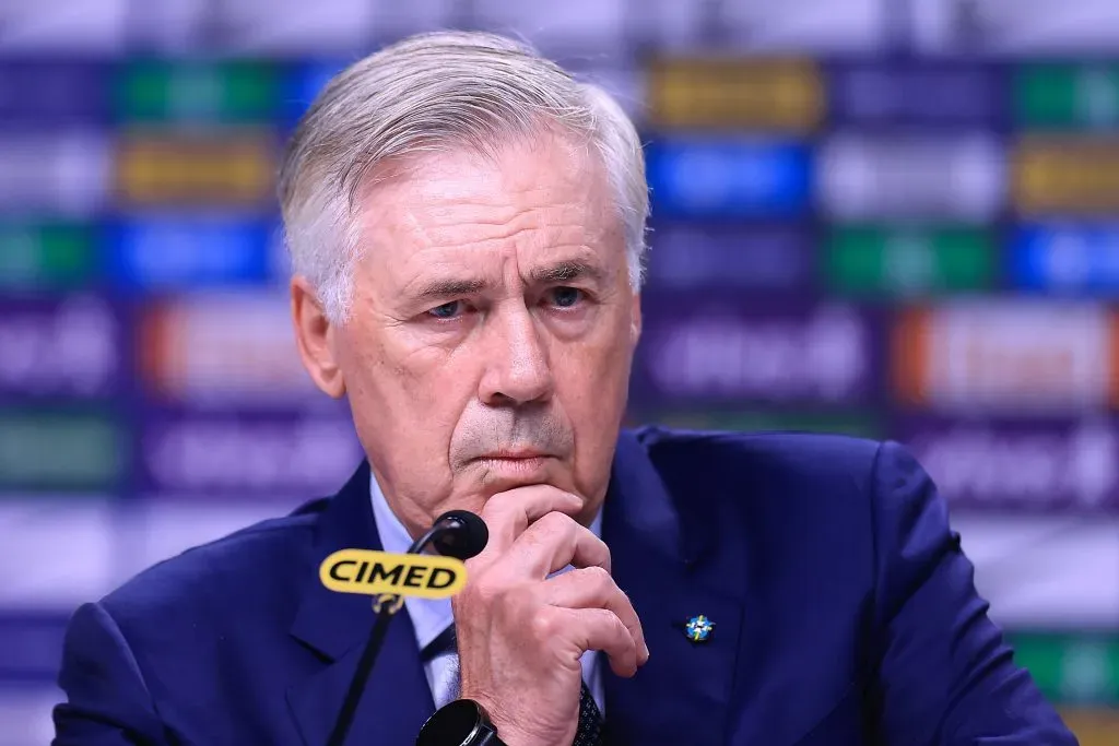 Ancelotti, técnico da Seleção Brasileira. (Photo by Buda Mendes/Getty Images)