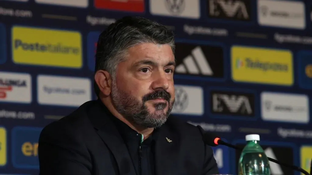 Gennaro Gattuso fará sua estreia no comando da Itália. Foto: Paolo Bruno/Getty Images