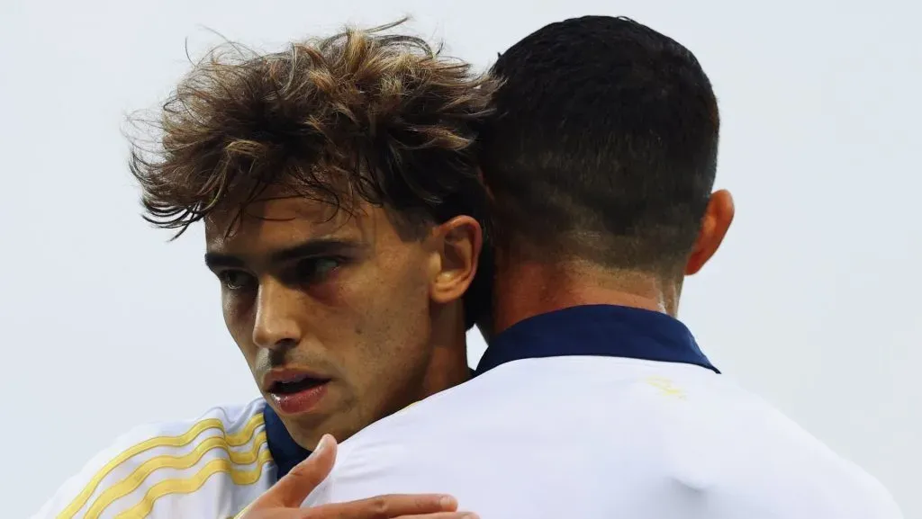 Após o jogo contra o Rio Ave, Cristiano Ronaldo comentou sobre a recente transferência de João Félix para o futebol saudita. (Foto: Twitter/Al-Nassr)