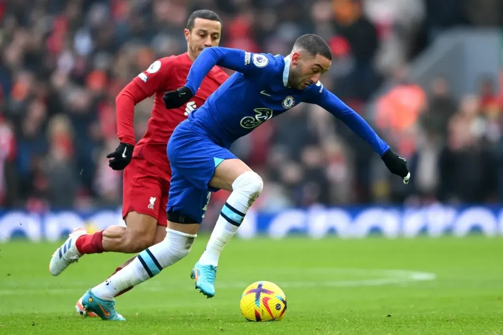 Ziyech está sem clube (Photo by Laurence Griffiths/Getty Images)