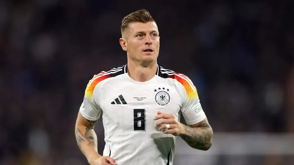 Kroos jogando pela Alemanha. Foto: Lars Baron/Getty Images