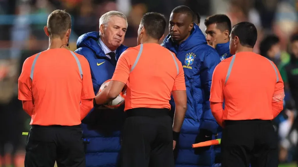 Ancelotti, técnico da Seleção Brasileira