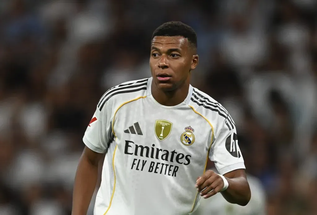 Mbappé em ação pelo Real Madrid. (Photo by Denis Doyle/Getty Images)