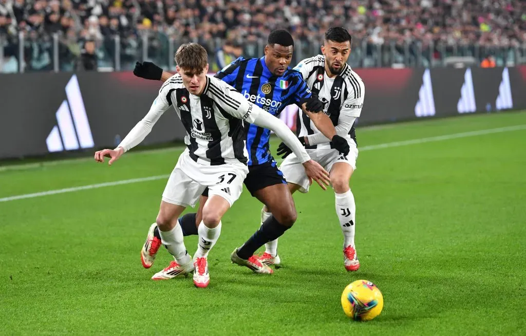 Juventus contra Inter de Milão na temporada passada. (Photo by Valerio Pennicino/Getty Images)