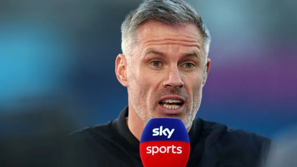 O ex-jogador Jamie Carragher agora é comentarista esportivo (foto: Carl Recine/Getty Imagens)
