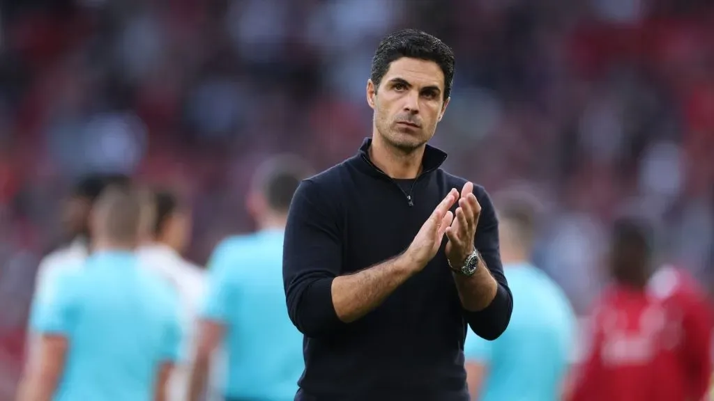 Arteta teve elenco reforçado nesta temporada (Foto: Alex Pantling/Getty Images)