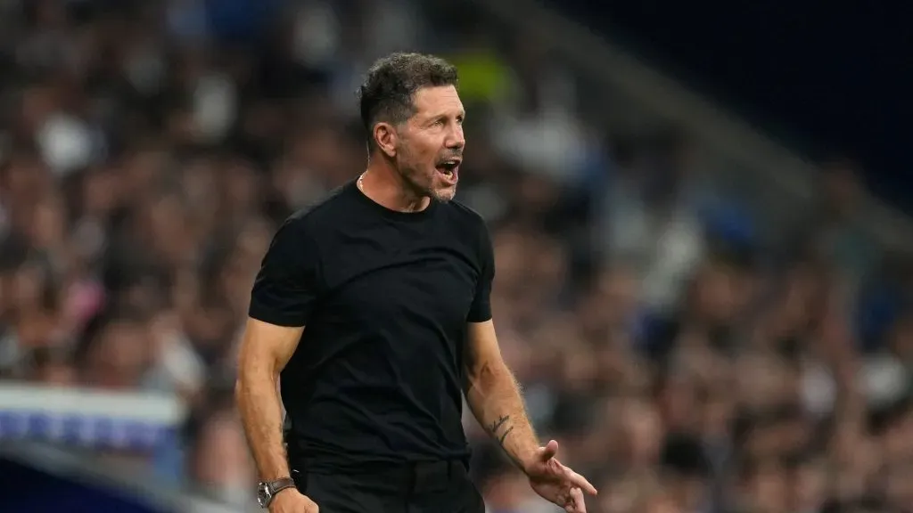 Simeone tem Almada como um jogador importante no time. Foto: Alex Caparros/Getty Images