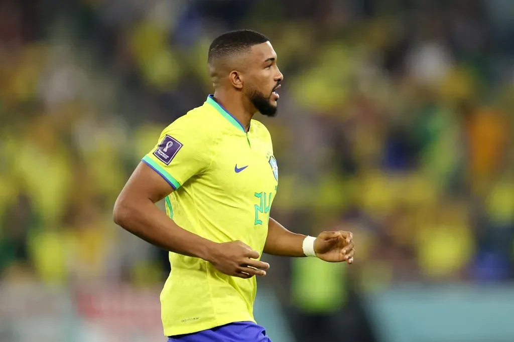 Bremer pela Seleção Brasileira. (Photo by Francois Nel/Getty Images)