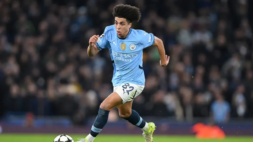 Rico Lewis fez bons jogos pelo Manchester City. Foto: Michael Regan/Getty Images
