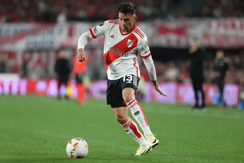 Enzo Díaz nos tempos de River Plate (Photo by Daniel Jayo/Getty Images)