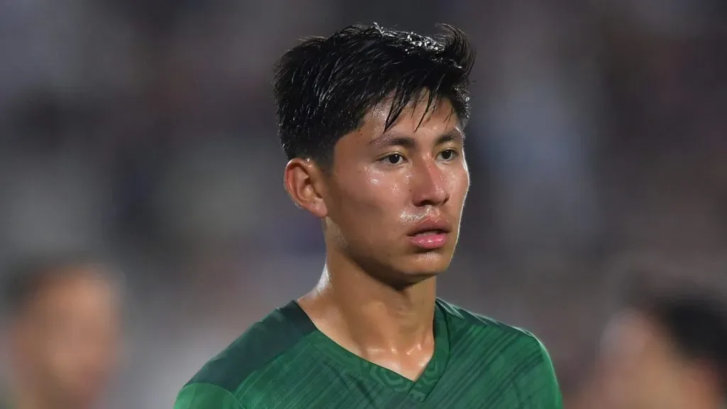 Miguel Terceros, atacante do Santos.