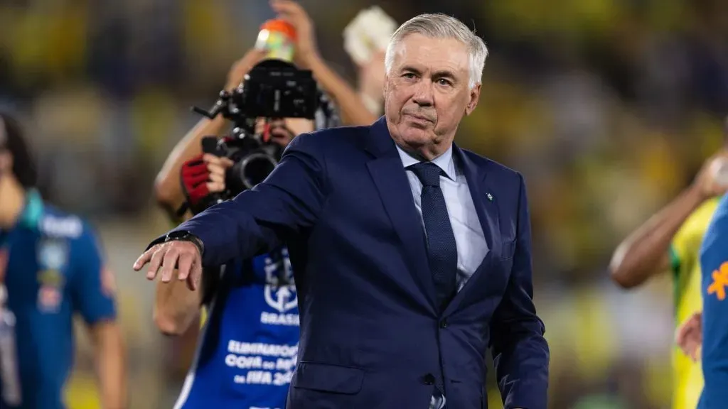 Ancelotti, técnico da Seleção Brasileira
