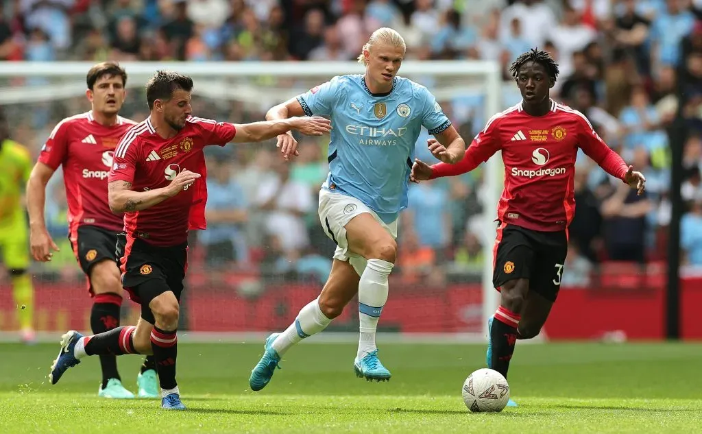 Manchester City x Manchester United. Foto: David Rogers/Getty Images