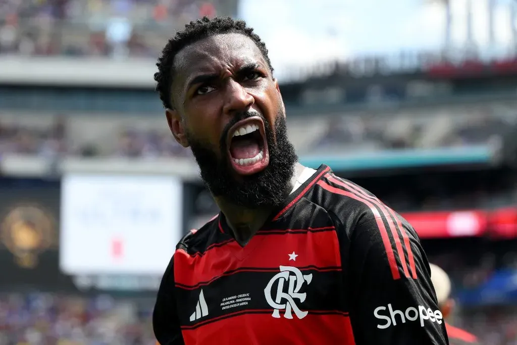 Gerson em tempos de Flamengo. Foto: David Ramos/Getty Images