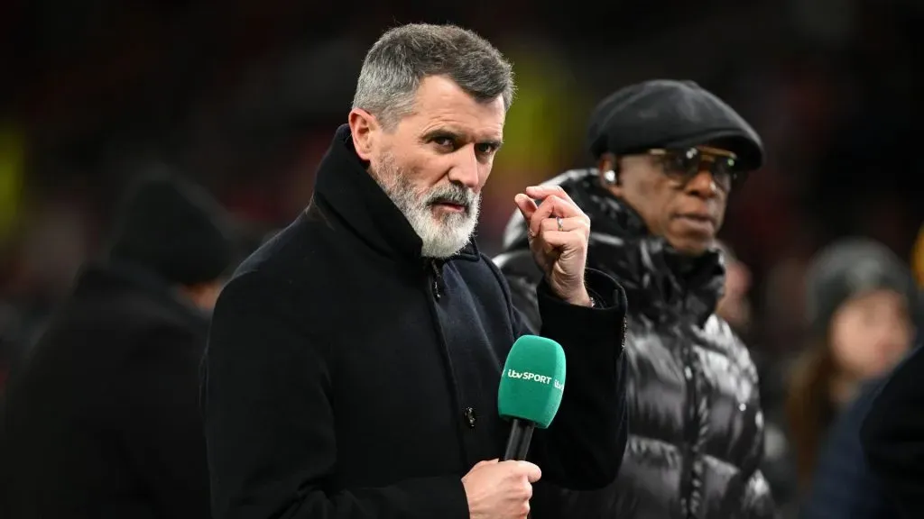 Ex-jogador Roy Keane é comentarista em emissoras da Inglaterra (Foto: Gareth Copley/Getty Images)