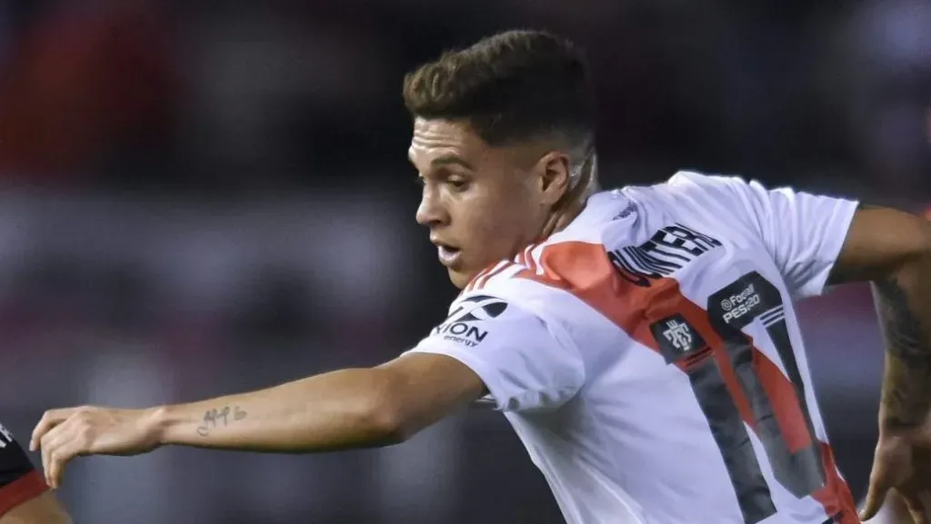Quintero é dúvida no time titular para River Plate x Palmeiras. Foto: Marcelo Endelli/Getty Images