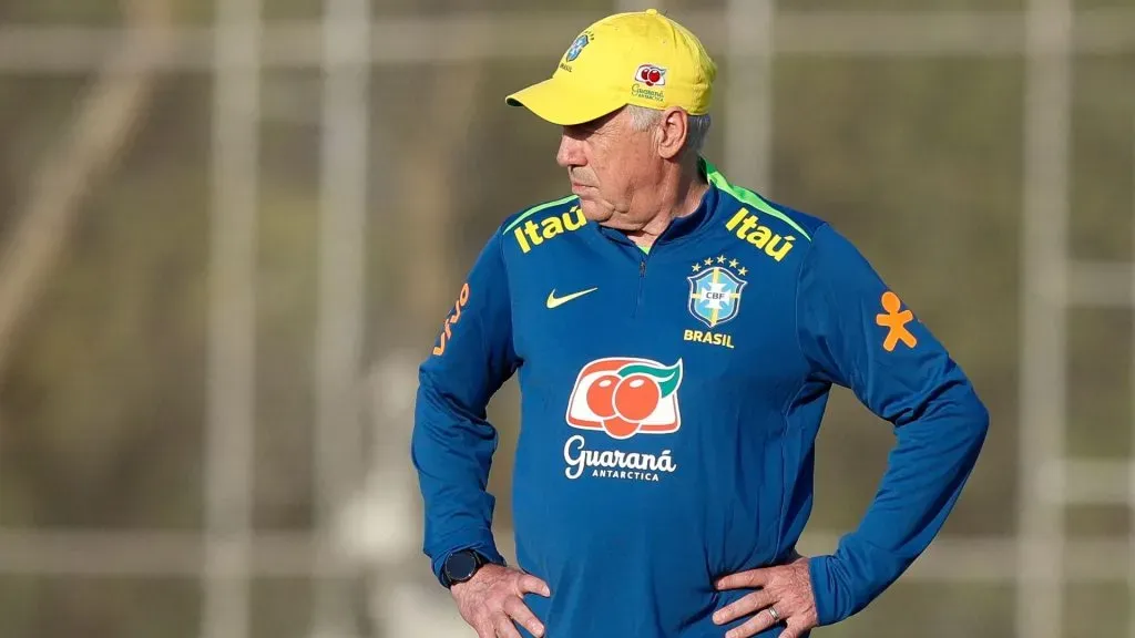 Ancelotti, técnico da Seleção Brasileira