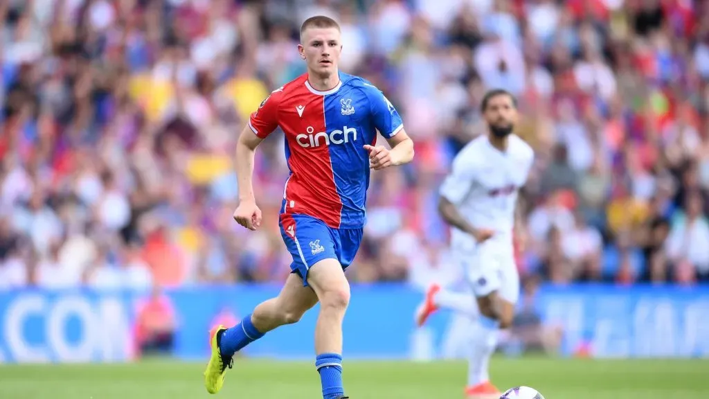 Adam Wharton fez boas partidas pelo Crystal Palace. Foto: Alex Davidson/Getty Images