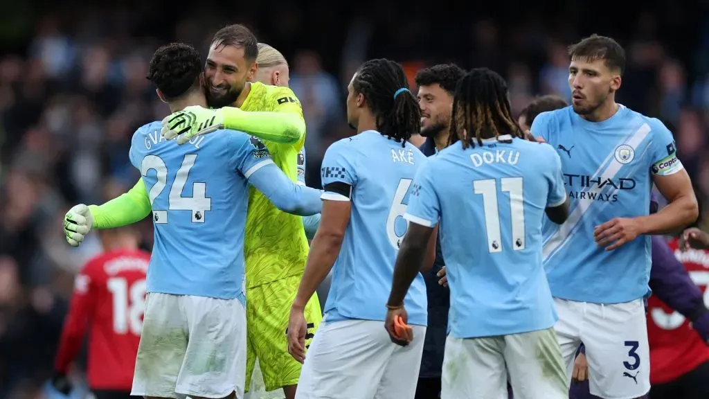 Manchester City vem de uma grande vitória diante do United. Foto: Michael Regan/Getty Images