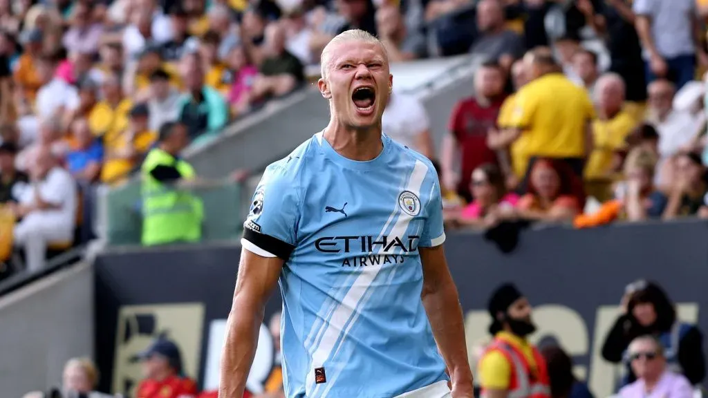 Erling Haaland se tornou um dos principais atacantes do mundo. Foto: Michael Regan/Getty Images