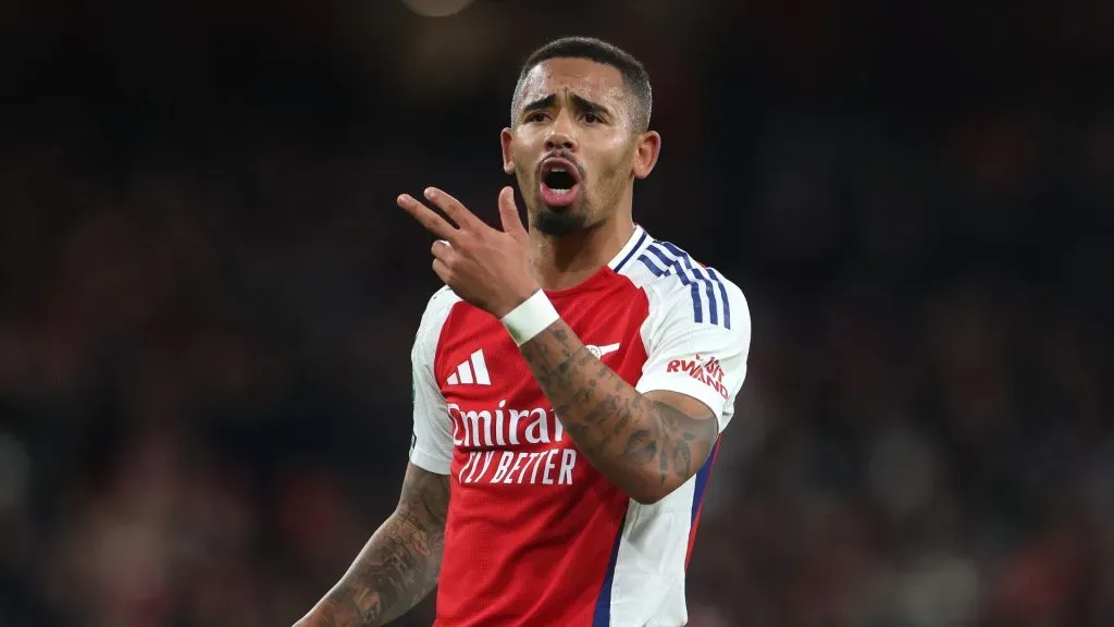 Gabriel Jesus, atacante do Arsenal