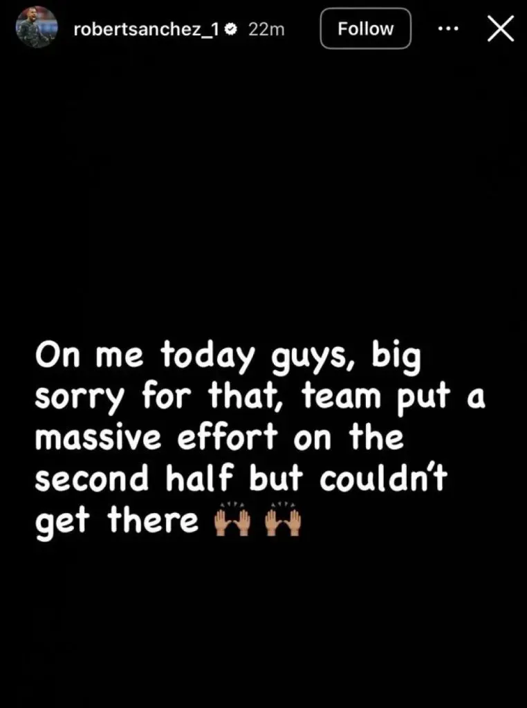 Robert Sanchez via Instagram