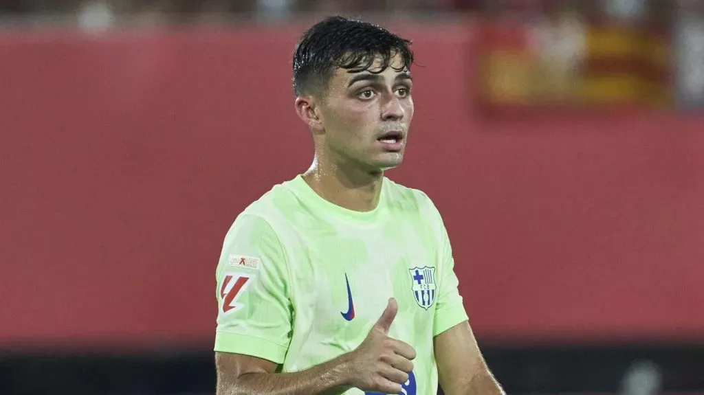 Pedri, meia do Barcelona.