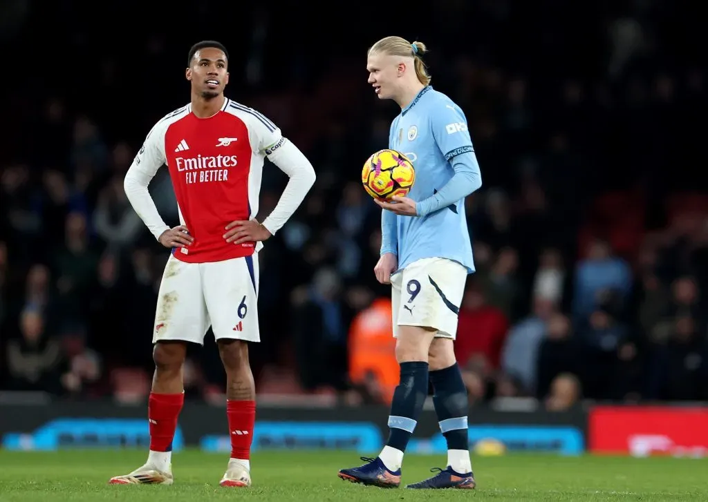 Haaand vs Gabriel. Foto: Alex Pantling/Getty Images