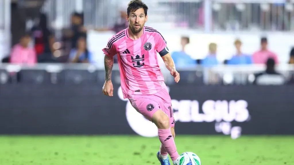 Messi deixou rivais para trás em Inter Miami x DC United (foto: Megan Briggs/Getty Imagens)