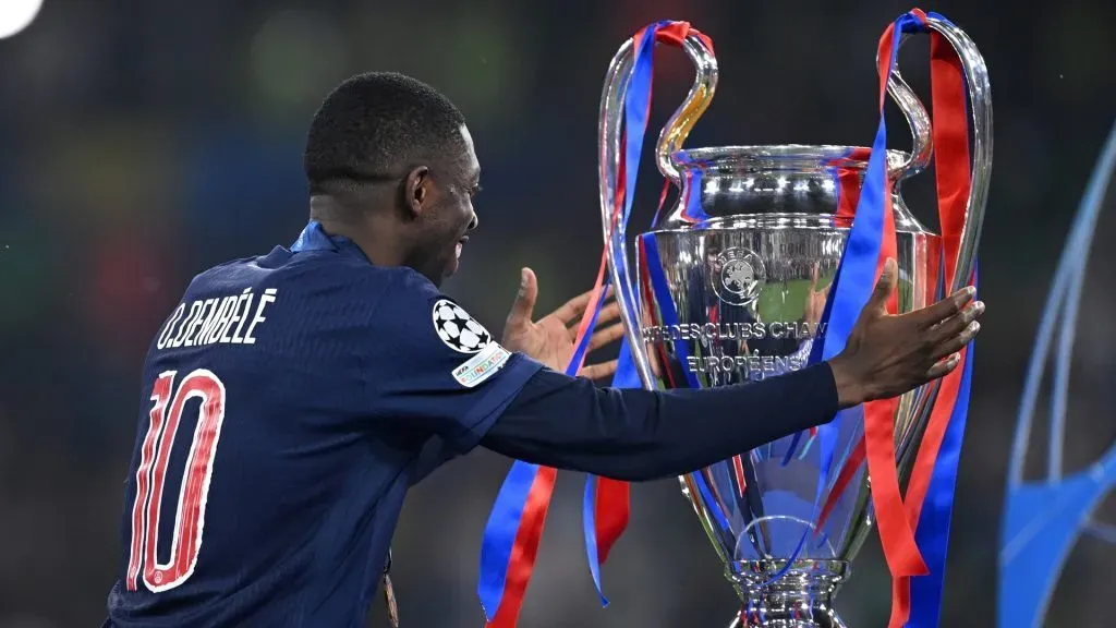 Após vencer a Champions League, Dembélé se tornou um dos principais candidatos a melhor do mundo. Foto: Justin Setterfield/Getty Images