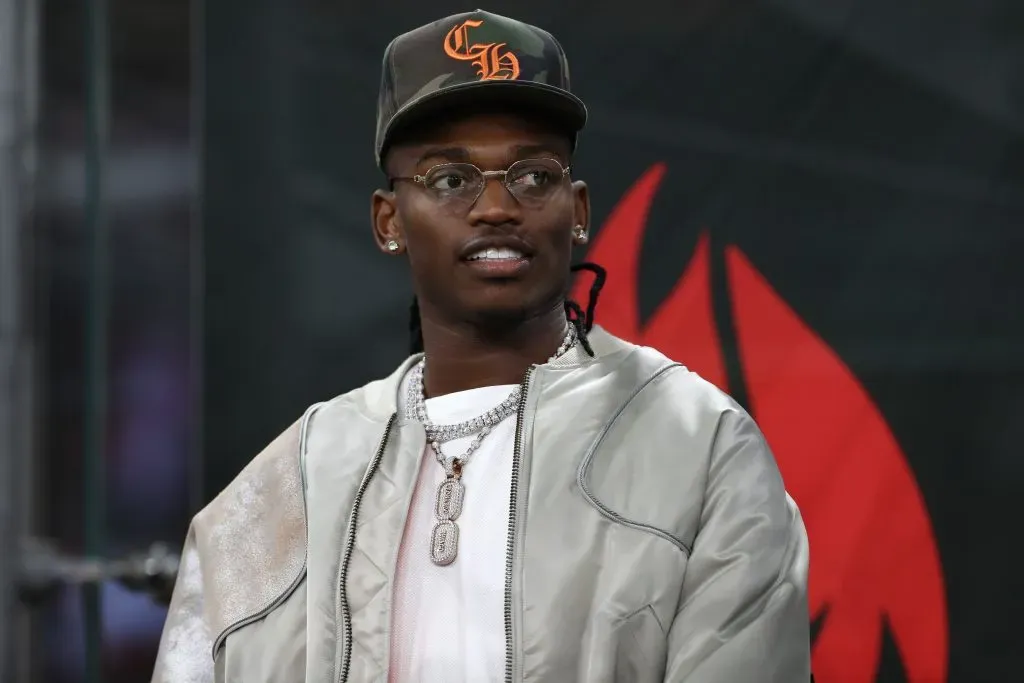 Rafael Leão, craque do Milan. Foto: Marco Luzzani/Getty Images