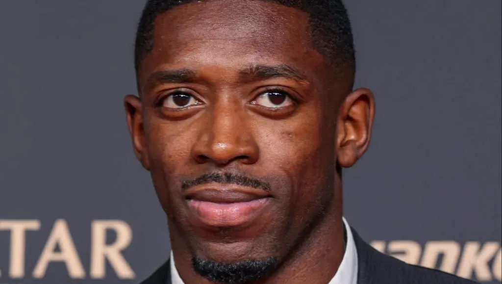 Ousmane Dembélé na Bola de Ouro. Foto: Pascal Le Segretain/Getty Images