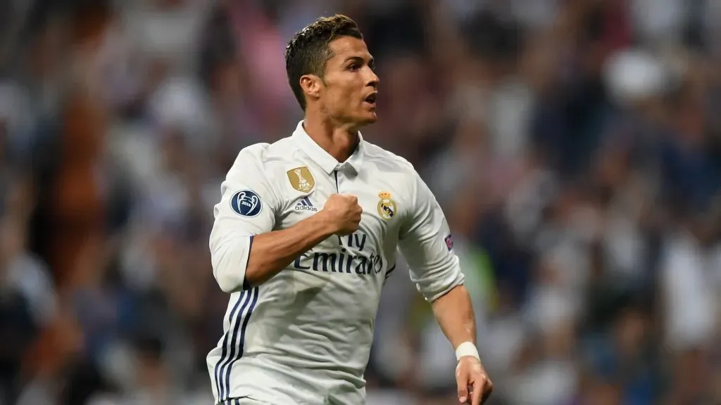 Cristiano Ronaldo fez história com a camisa do Real Madrid. Foto: Shaun Botterill/Getty Images