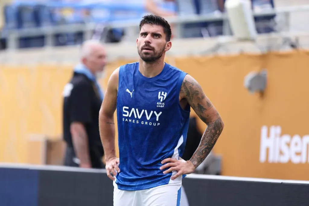Rúben Neves pode sair do Al-Hilal (Photo by Megan Briggs/Getty Images)