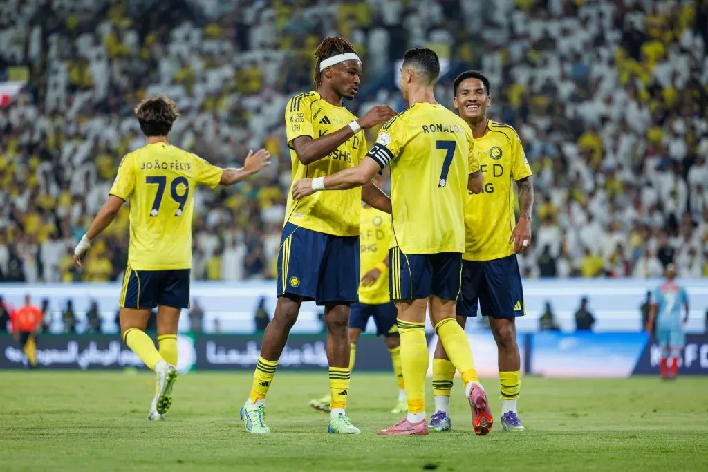 Time do Al-Nassr. (Photo by Abdullah Ahmed/Getty Images)