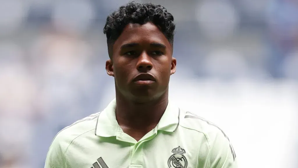 Endrick em Real Madrid X Espanyol (Photo by Florencia Tan Jun/Getty Images)