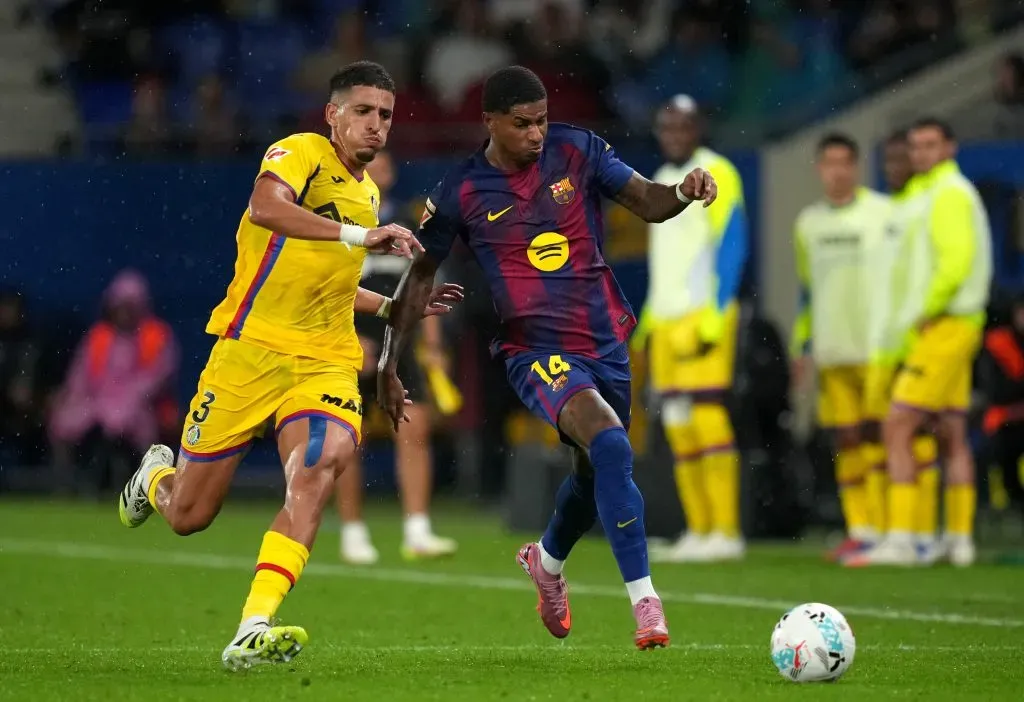 Rashford, atacante do Barcelona. Foto: FotoyAlex Caparros/Getty Images