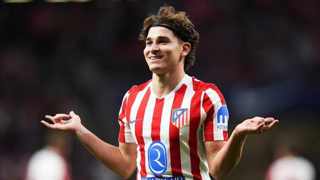 Álvarez vive ótima fase no Atlético de Madrid. Foto: Angel Martinez/Getty Images