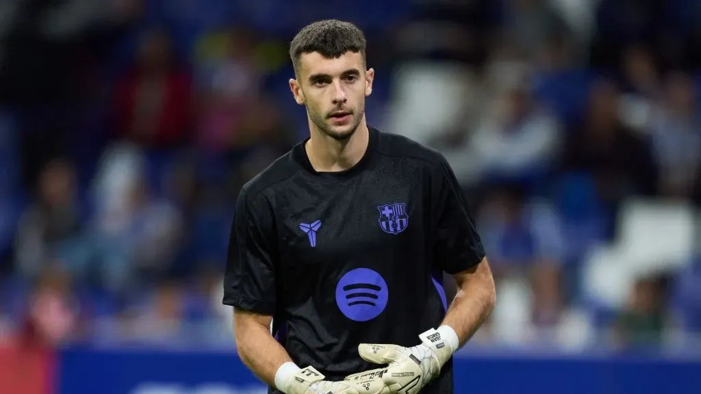 Barcelona terá novo goleiro titular após lesão de Joan García (foto: Juan Manuel Serrano Arce/Getty Imagens)