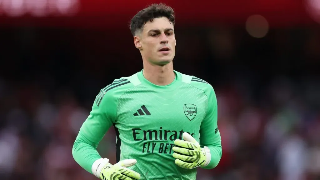 Kepa Arrizabalaga em jogo do Arsenal. Foto: Justin Setterfield/Getty Images
