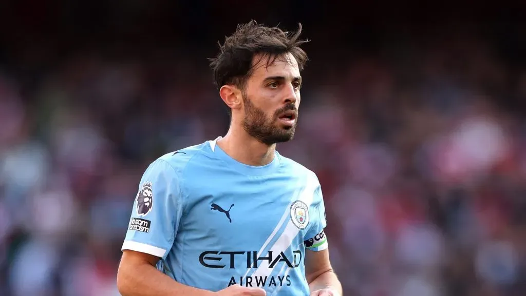 Bernardo Silva, craque do Manchester City. (Photo by Alex Pantling/Getty Images)