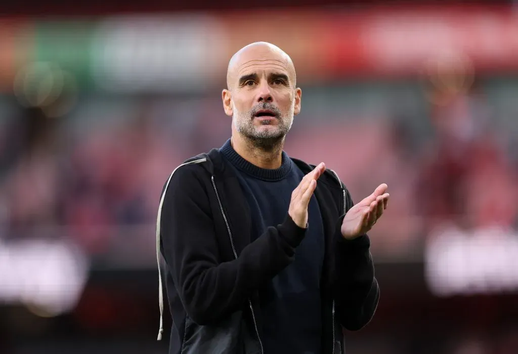 Guardiola, técnico do Manchester City. (Photo by Justin Setterfield/Getty Images)